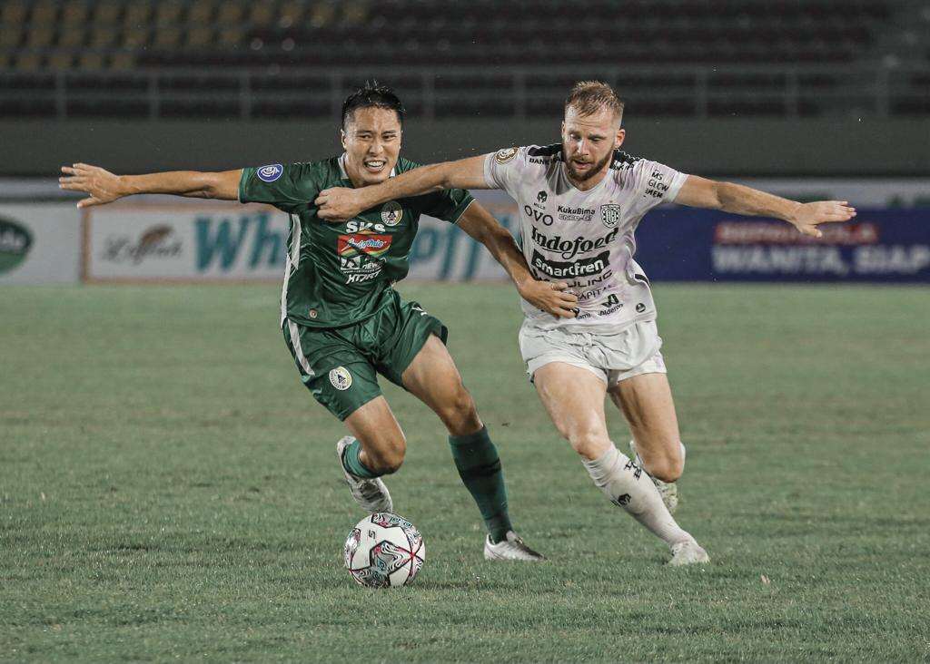 Hasil BRI Liga 1: Bali United Tekuk PSS Sleman 0-2