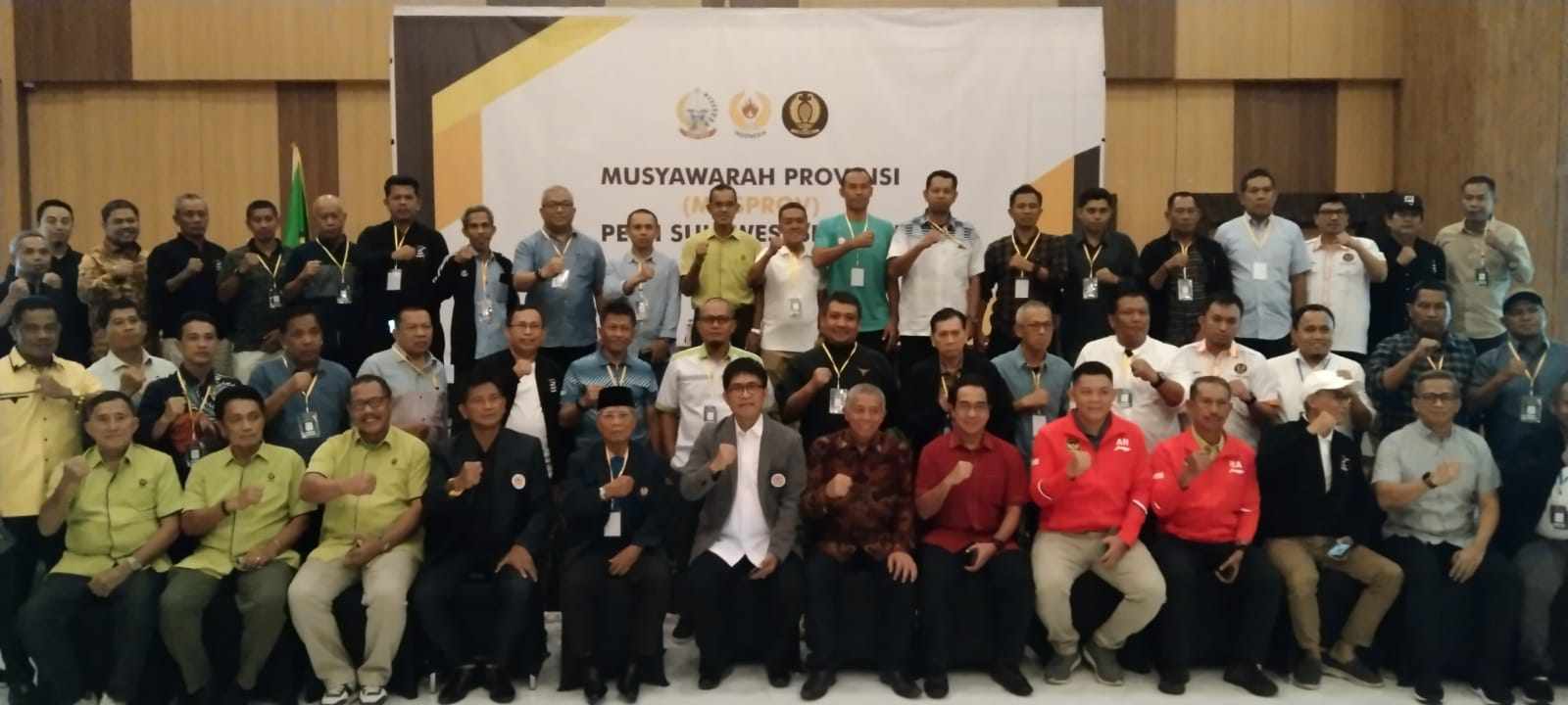 Musda Pengprov Pelti Sulsel di Makassar. (Rakyat.news/Aswar)