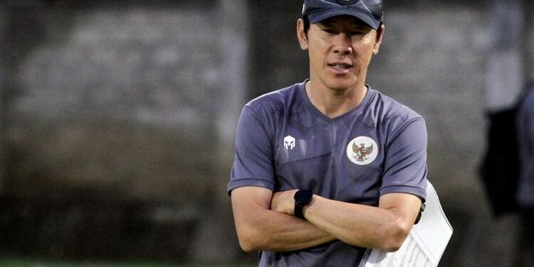 Shin Tae-yong, pelatih Timnas U20 Indonesia. (Dok/Kompas.com)
