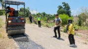 Bupati Bantaeng, Uji Nurdin Tinjau Langsung Perbaikan Jalan