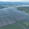Pembangkit Listrik Tenaga Surya (PLTS) Terapung Cirata Berkapasitas 192 Megawatt peak (MWp) di Kabupaten Purwakarta, Jawa Barat.