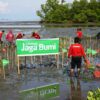 Telkomsel dan AKADS Tanam 1000 Bibit Mangrove di Pangkep Lewat Program Telkomsel Jaga Bumi